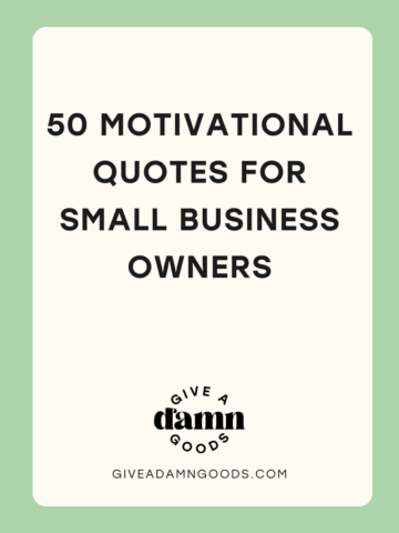 motivational quote list for small business owners