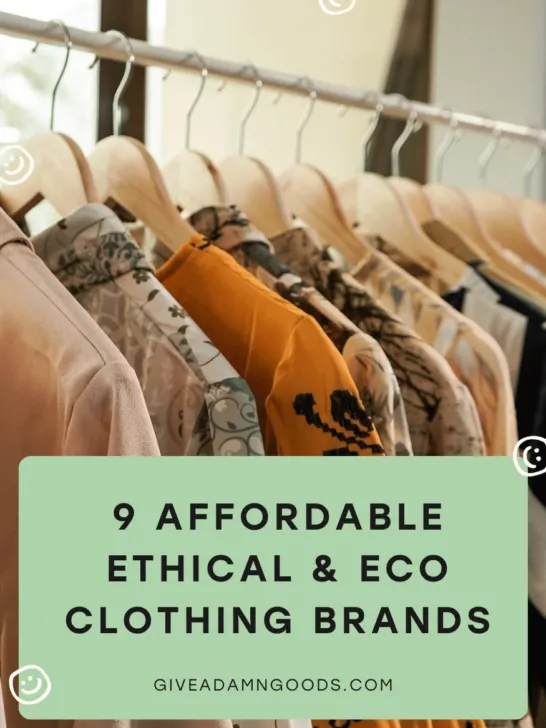 affordable sustainable clothing brand list