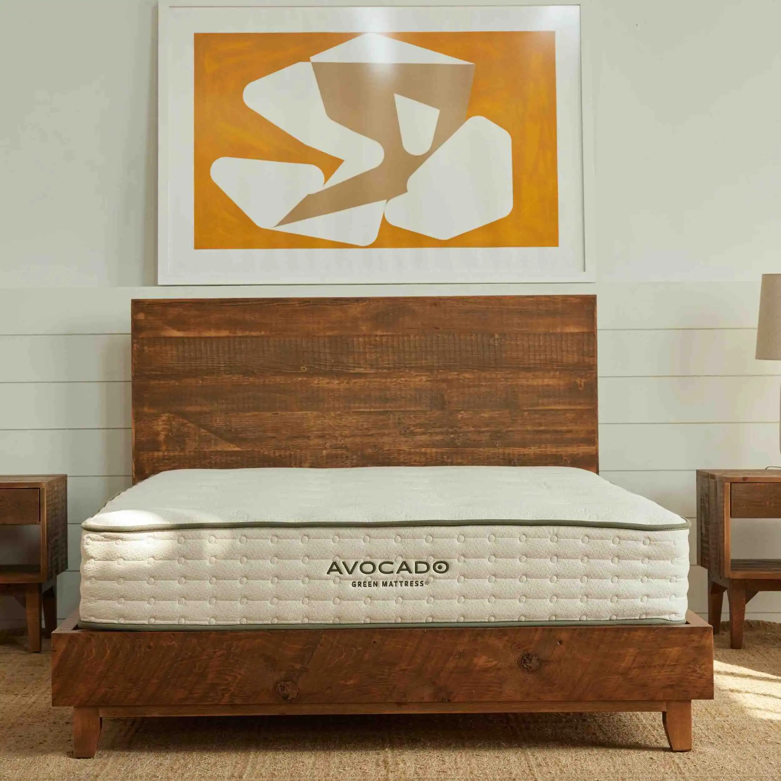 Natural Wood Bed Frame by Avocado