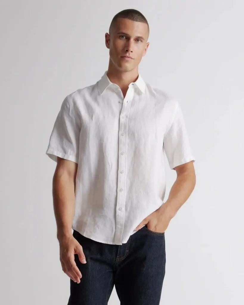 men's linen shirt