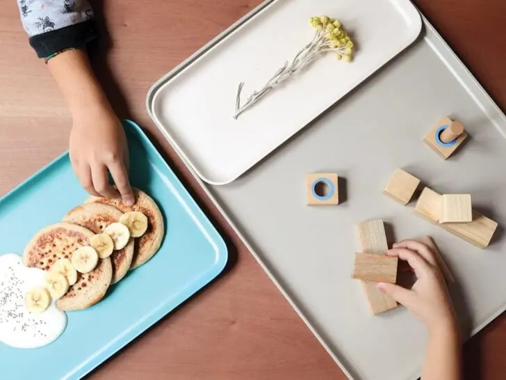 sustainable serving tray