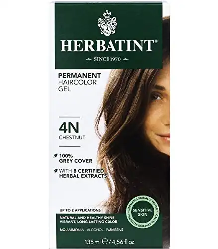 Herbatint Permanent Haircolor Gel 100% Grey Coverage - 4.56 oz