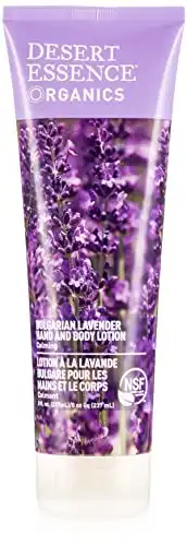 Desert Essence Bulgarian Lavender Hand & Body Lotion - 8 Fl Ounce