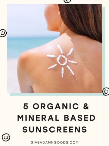 list of organic sunscreens