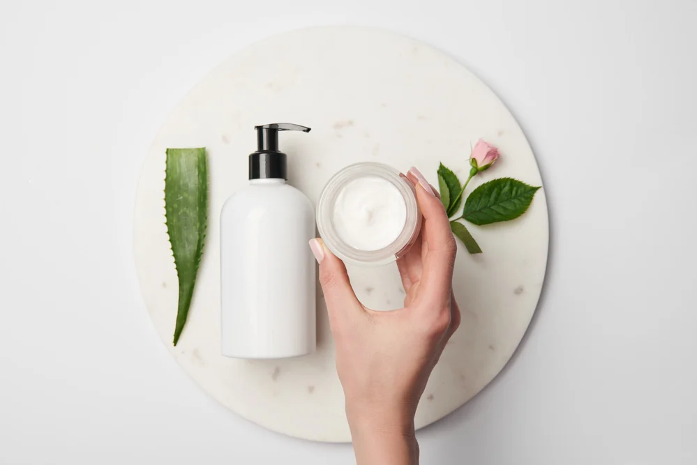 hand lotion made with clean ingredients
