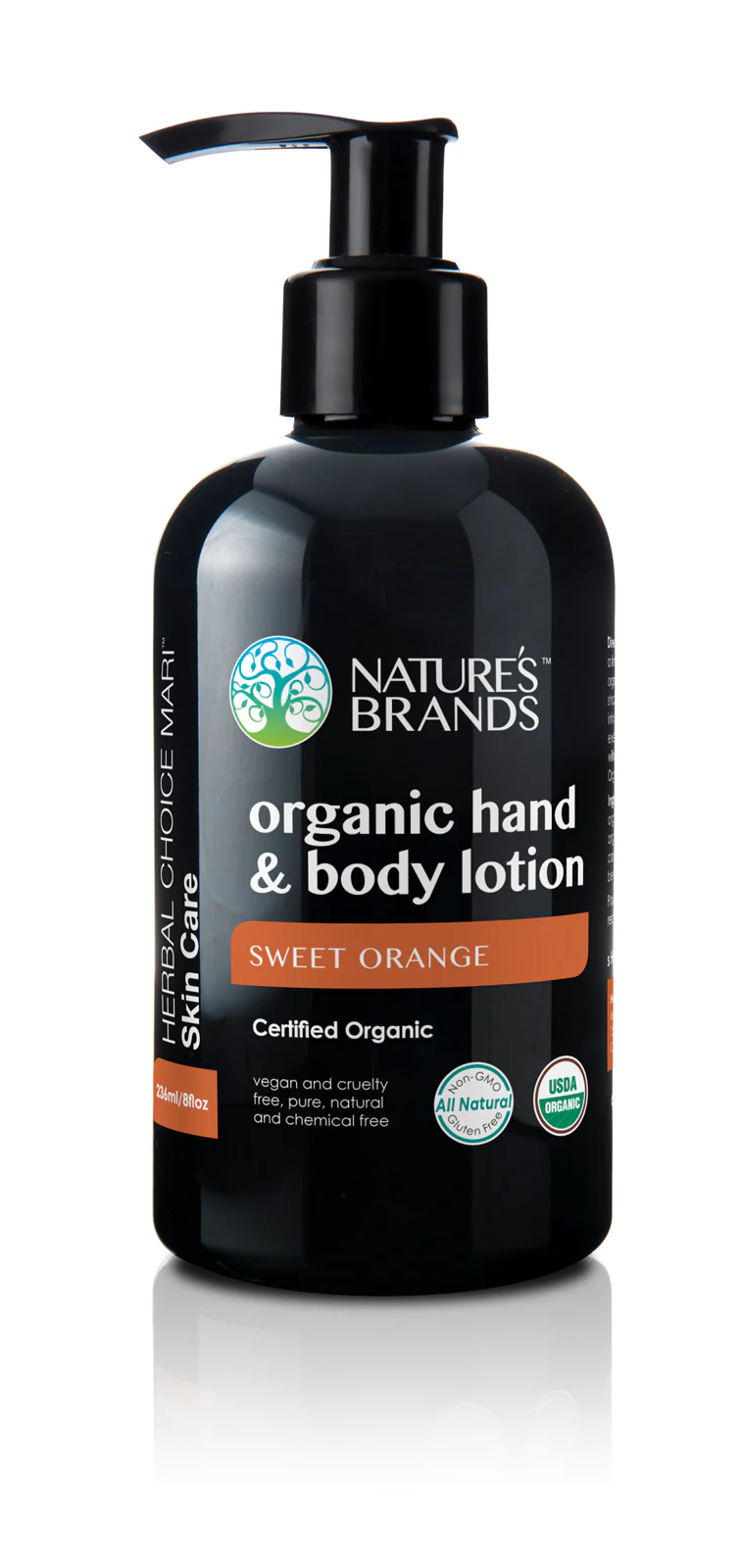 Herbal Choice Mari Organic Hand And Body Lotion, Sweet Orange – Nature's Brands