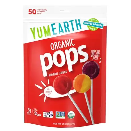 YumEarth Organic Fruit Flavored Pops
