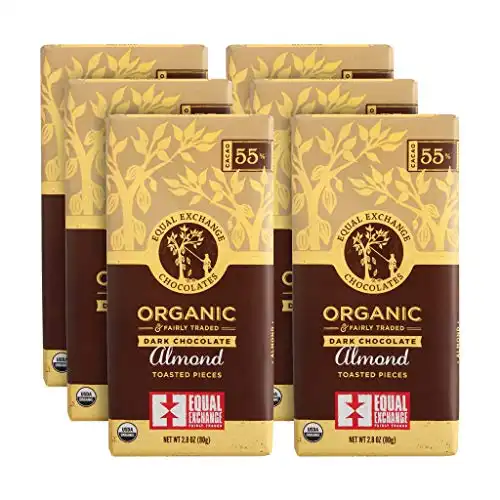 Organic Dark Chocolate with Almonds