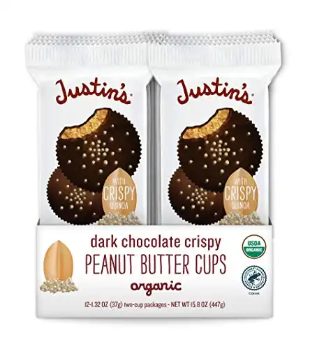 Organic Crispy Dark Chocolate Peanut Butter Cups