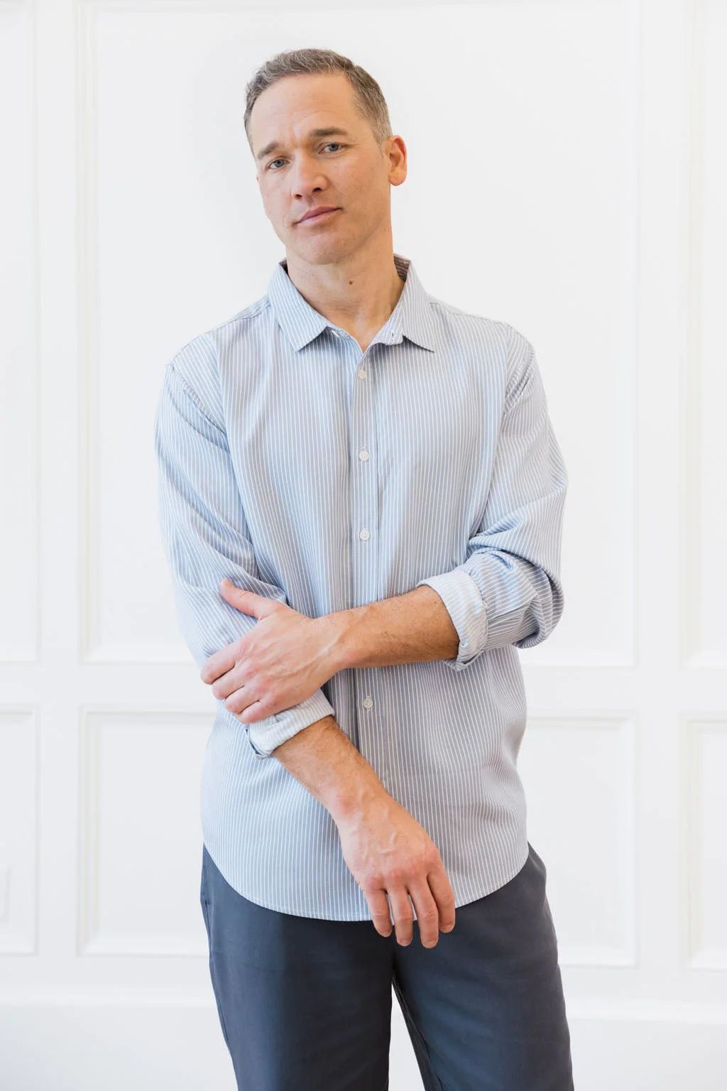 Earth Coastal Comfort Long Sleeve Button Down