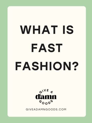 what is fast fashion graphic