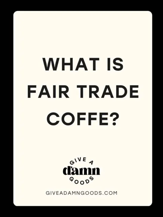 what is fair trade coffee blog graphic