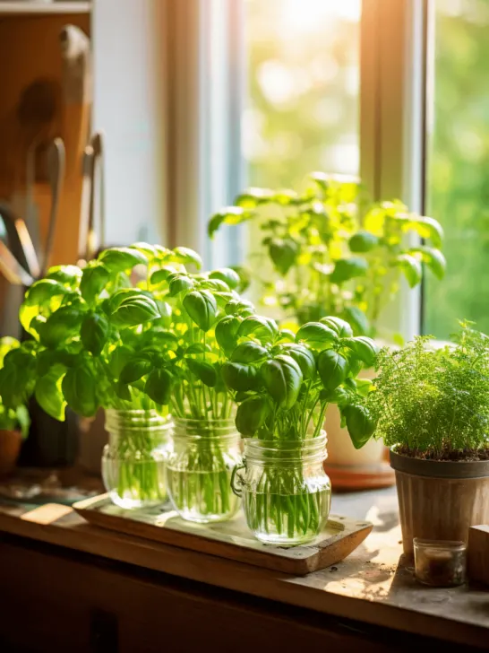 growing your own herbs in kitchen