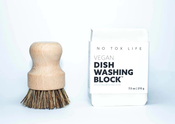 Plastic Free Dish Scrubber